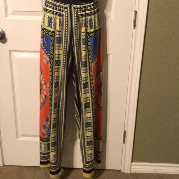 Pants - Women’s Flared Wide Leg Palazzo Harem Pants